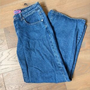 Edikted Classic Blue Denim Jeans
